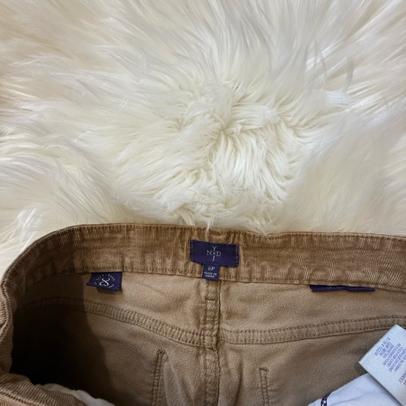NYDJ Tan Corduroy Skinny Pant - Picture 4 of 5